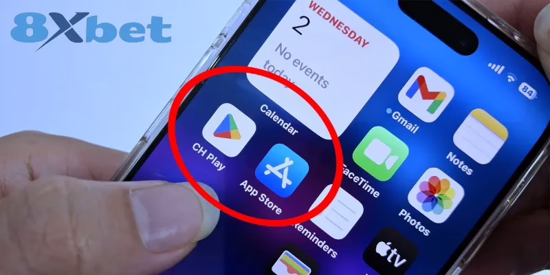8XBET Có Ứng Dụng Trên CH Play Hoặc App Store Hay Không?
